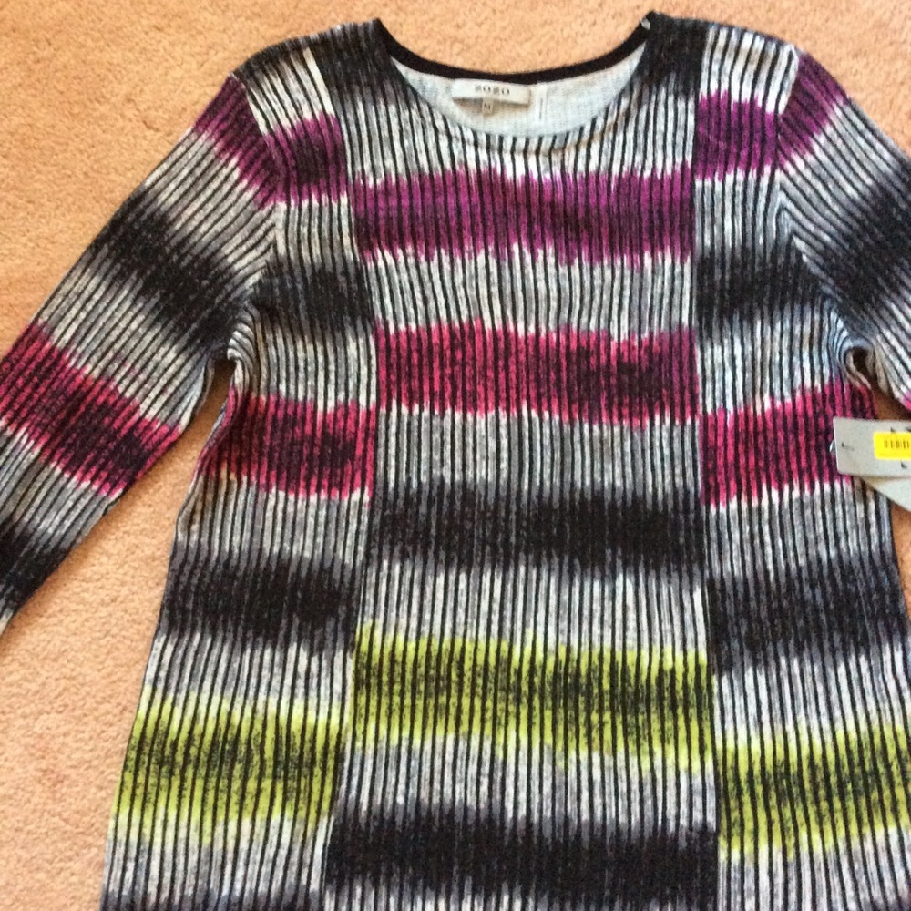 ZOZO hand printed sweater